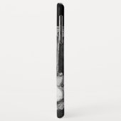 Coques Case-Mate iPhone CHAT MUSICAL, OWL, VIOLIN, HARP Black White Grey M (Dos/Gauche)