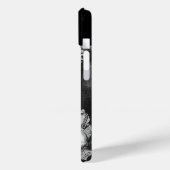 Coques Case-Mate iPhone CHAT MUSICAL, OWL, VIOLIN, HARP Black White Grey M (Verso / Gauche)