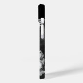 Coques Case-Mate iPhone CHAT MUSICAL, OWL, VIOLIN, HARP Black White Grey M (Verso / Gauche)