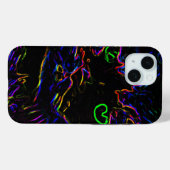 Coques Case-Mate iPhone Chat Neon Glow (Verso (horizontal))