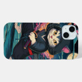 Coques Case-Mate iPhone Chat Ninja Mignon (Verso (horizontal))