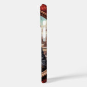 Coques Case-Mate iPhone Chat noble victorien steampunk avec chapeau supéri (Verso / Gauche)