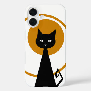 Coques iPhone 16 Chat Noir