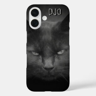Coques iPhone 16 Chat noir