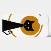 Coques Case-Mate iPhone Chat noir (Verso (horizontal))