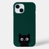 Coques Case-Mate iPhone Chat noir (Verso)