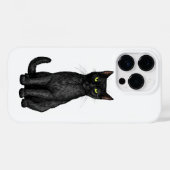 Coques Case-Mate iPhone chat noir (Verso (horizontal))