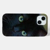 Coques Case-Mate iPhone chat noir (Verso (horizontal))