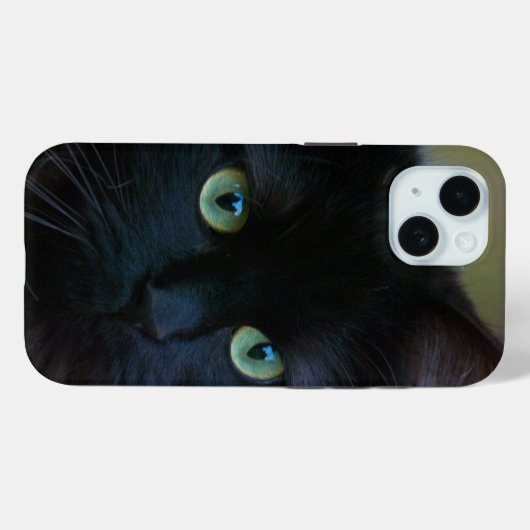 Coques Case-Mate iPhone chat noir (Verso (horizontal))