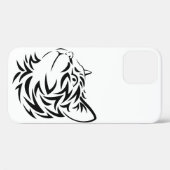 Coques Case-Mate iPhone chat noir (Verso (horizontal))