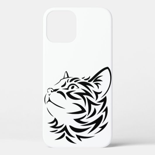 Coques Case-Mate iPhone chat noir (Verso)