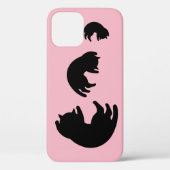 Coques Case-Mate iPhone Chat noir (Verso)