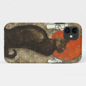 Coques Case-Mate iPhone Chat noir, Alexandre Steinlen (Dos (Horizontal))