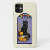 Coques Case-Mate iPhone Chat noir Art Nouveau (Dos)