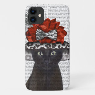 Case-Mate iPhone Case Chat noir avec Casquette fabuleux