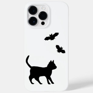 Coques Pour iPhone Chat noir avec chauve-souris