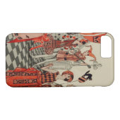 Coques Case-Mate iPhone Chat noir Chat d'Halloween Chat Chouette (Dos (Horizontal))