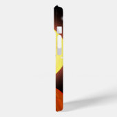 Coques Case-Mate iPhone Chat noir d'Halloween sur citrouille (Verso / Gauche)