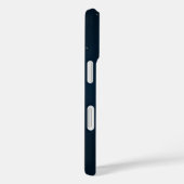 Coques Case-Mate iPhone Chat noir élégante silhouette et lune (Verso / Droite)