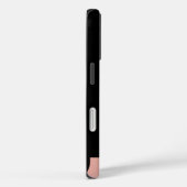 Coques Case-Mate iPhone Chat noir géométrique (Verso / Droite)