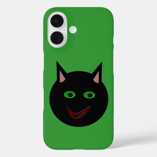 Coques Case-Mate iPhone Chat noir Halloween (Verso)