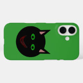 Coques Case-Mate iPhone Chat noir Halloween (Verso (horizontal))