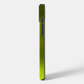 Coques Case-Mate iPhone CHAT NOIR jaune (Verso / Gauche)
