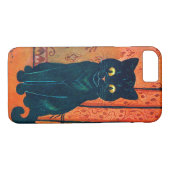 Coques Case-Mate iPhone Chat noir, Louis Wain (Dos (Horizontal))