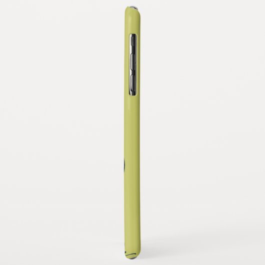 Coques Case-Mate iPhone CHAT NOIR NINJA Jaune (Dos/Gauche)