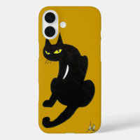 CHAT NOIR NINJA Jaune