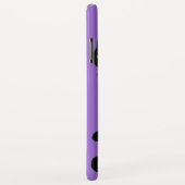 Coques Case-Mate iPhone CHAT NOIR NINJA Violet (Dos/Droite)