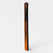 Coques Case-Mate iPhone CHAT NOIR orange (Dos/Gauche)