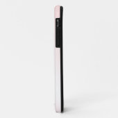 Coques Case-Mate iPhone Chat Noir Rusé Rose (Dos/Gauche)