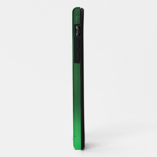 Coques Case-Mate iPhone CHAT NOIR vert (Dos/Gauche)