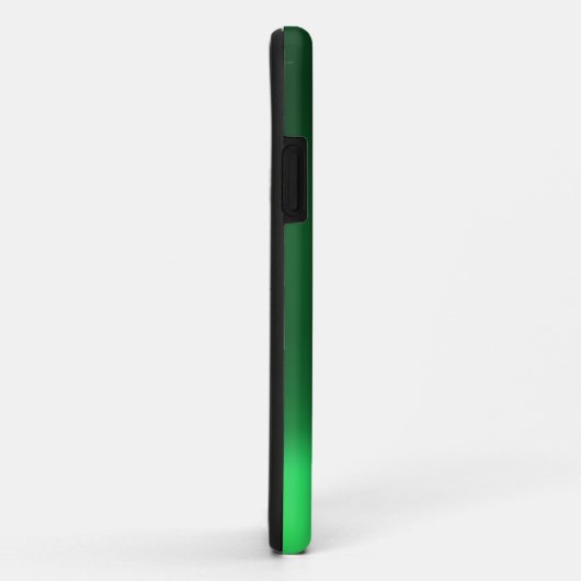 Coques Case-Mate iPhone CHAT NOIR vert (Dos/Droite)