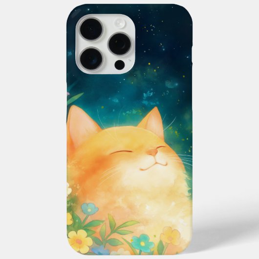 Coques Case-Mate iPhone Chat Orange Sieste Paisible (Verso)