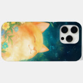 Coques Case-Mate iPhone Chat Orange Sieste Paisible (Verso (horizontal))