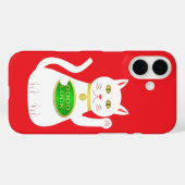 Coques Case-Mate iPhone Chat Oriental Chanceux (Verso (horizontal))