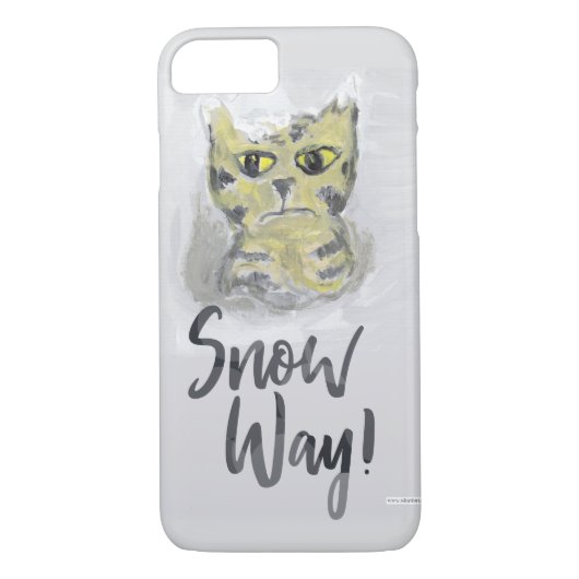 Coques Case-Mate iPhone Chat peint Slogan Folk Art Design (Dos)
