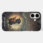 Coques Case-Mate iPhone Chat pirate curieux déchiffrant d'anciens mystères (Verso (horizontal))