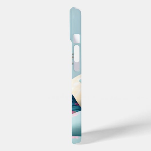 Coques Case-Mate iPhone Chat portant un pyjama (Verso / Gauche)