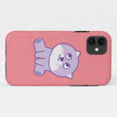 Coques Case-Mate iPhone chat regardant le ciel (Dos (Horizontal))