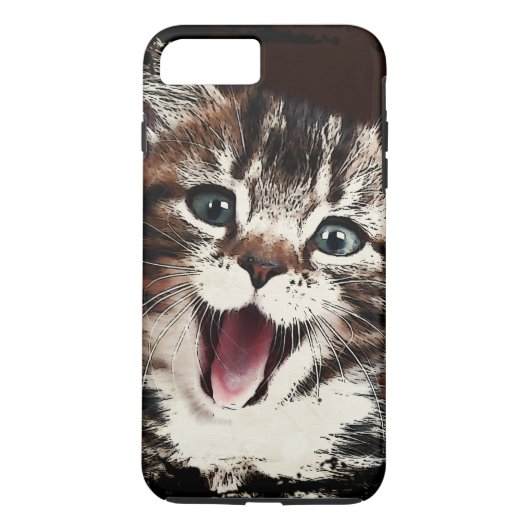 Coques Case-Mate iPhone Chat riant (Dos)