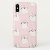 Coques Case-Mate iPhone Chat rose (Dos)