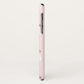 Coques Case-Mate iPhone Chat rose (Dos/Gauche)