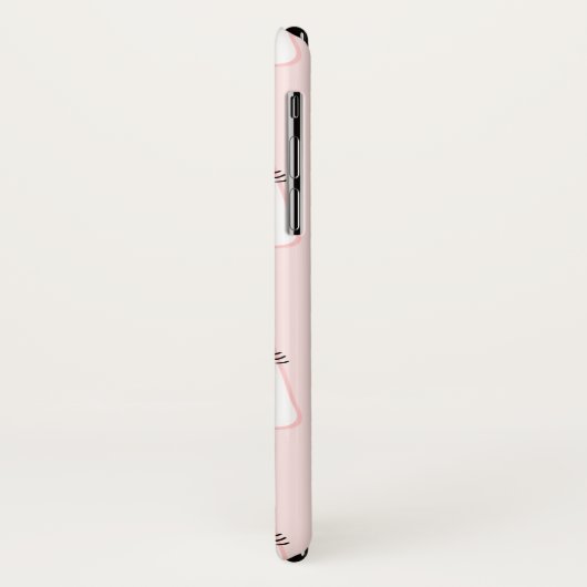 Coques Case-Mate iPhone Chat rose (Dos/Gauche)