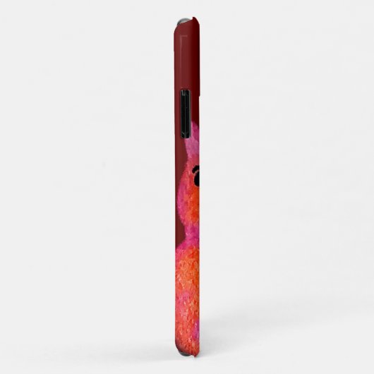 Coques Case-Mate iPhone Chat rose funky chaton mignonette (Dos/Droite)