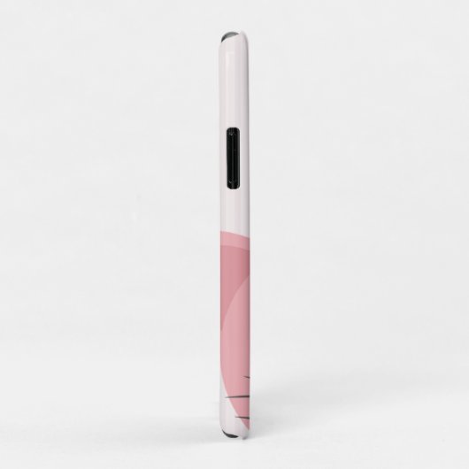 Coques Case-Mate iPhone Chat rose tendance (Dos/Droite)