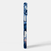 Coques Case-Mate iPhone Chat siamois en Fleurs Bleues (Verso / Droite)