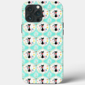 Coques Case-Mate iPhone Chat siamois Noël Rétro Ogee (Verso)